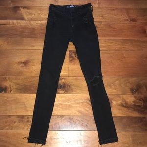 Hollister Black Denim Jeans
